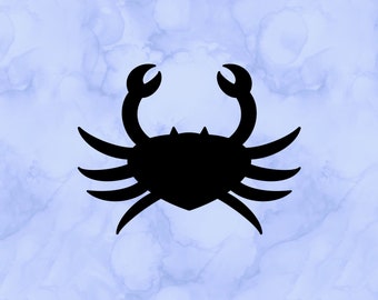 Crab decal