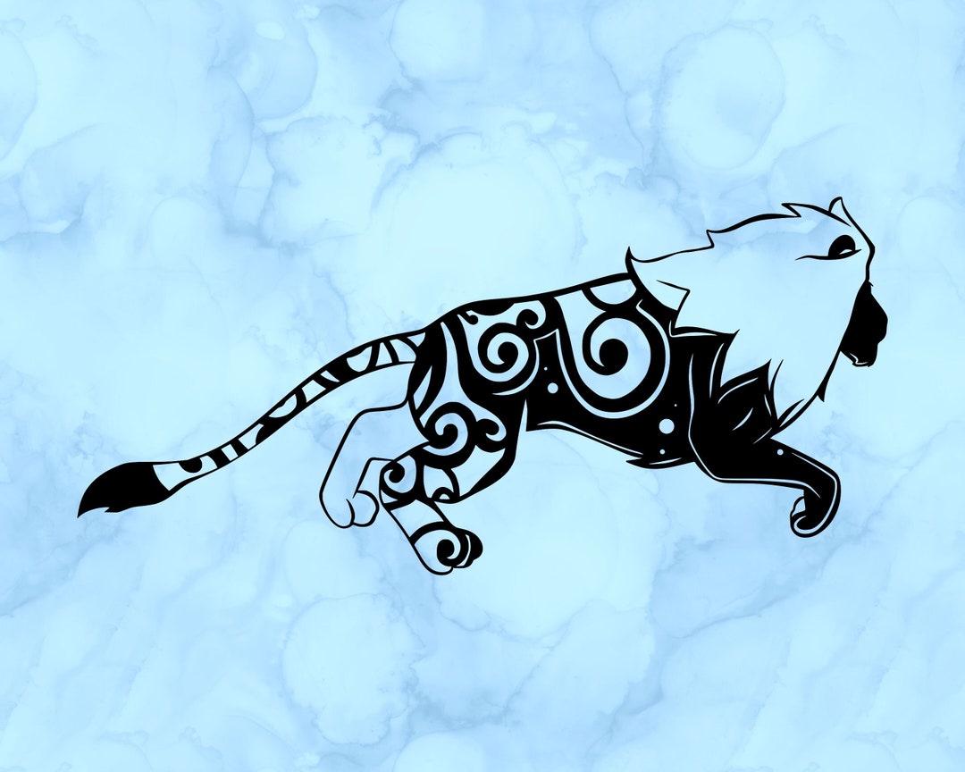 Lion Zentangle Decal - Etsy