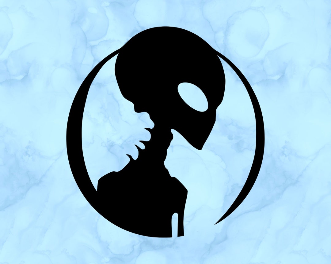 Alien Decal - Etsy