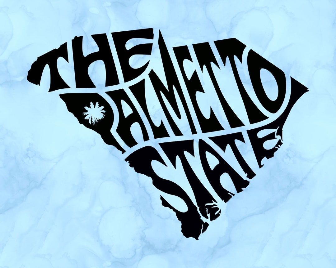 South Carolina - the Palmetto State Decal - Etsy