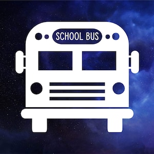 School bus decal