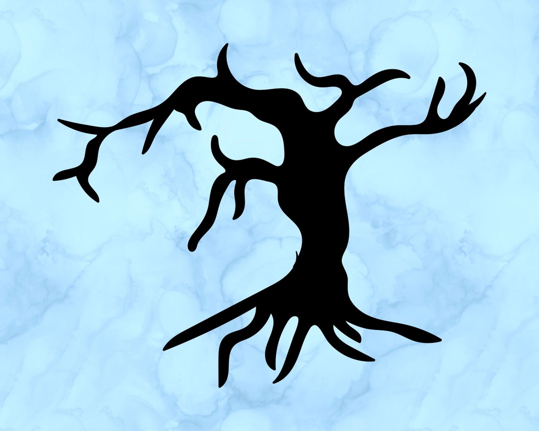 Devious Tree Sticker Halloween Tree Decal - Etsy
