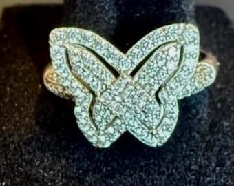 Butterfly Sparkle Ring