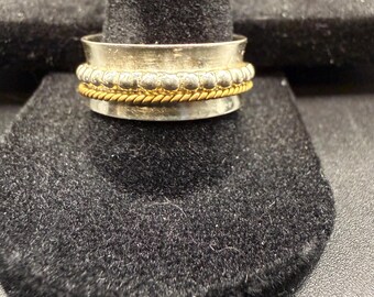 Sterling Silver Spinner Ring