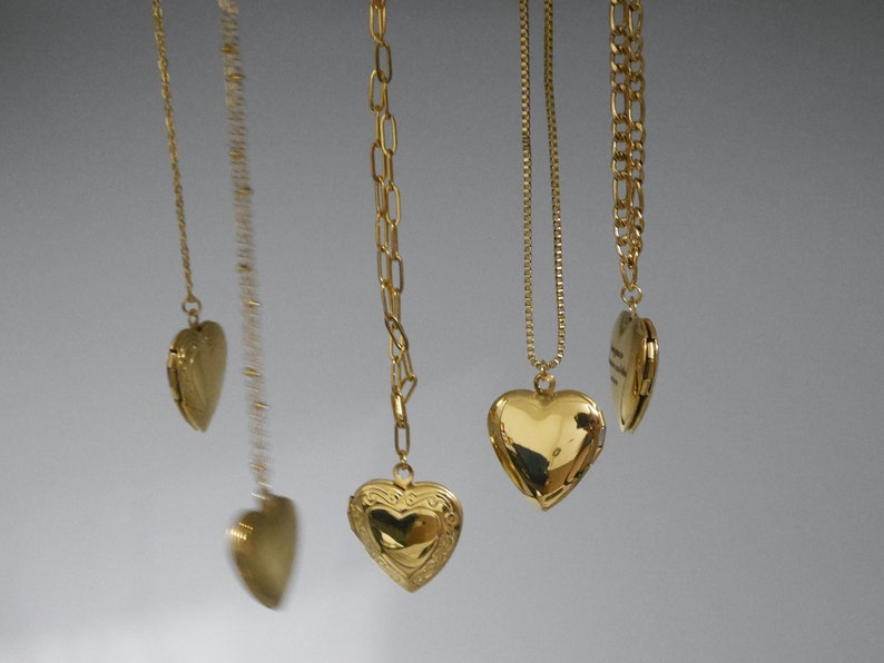 heart locket necklace