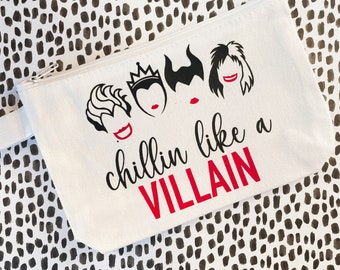 Villain Cosmetic Bag