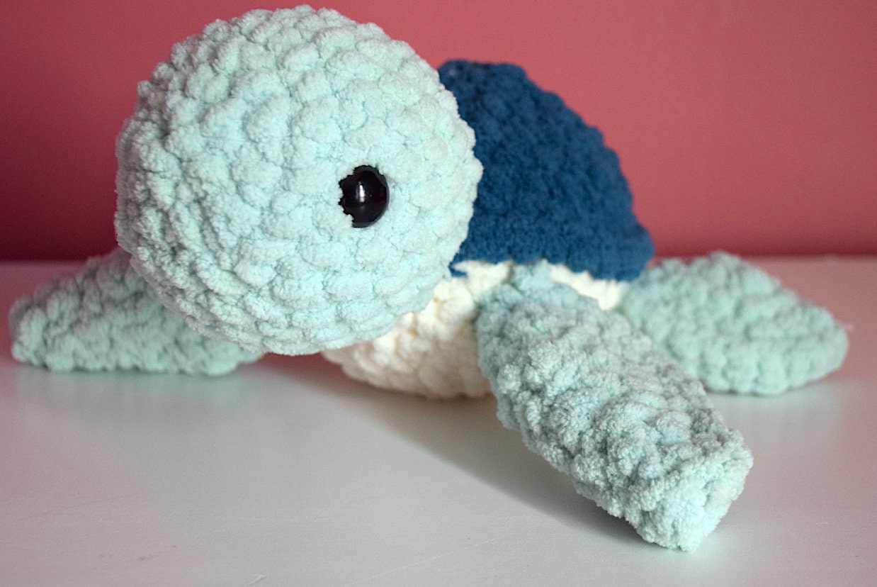 blue turtle plush