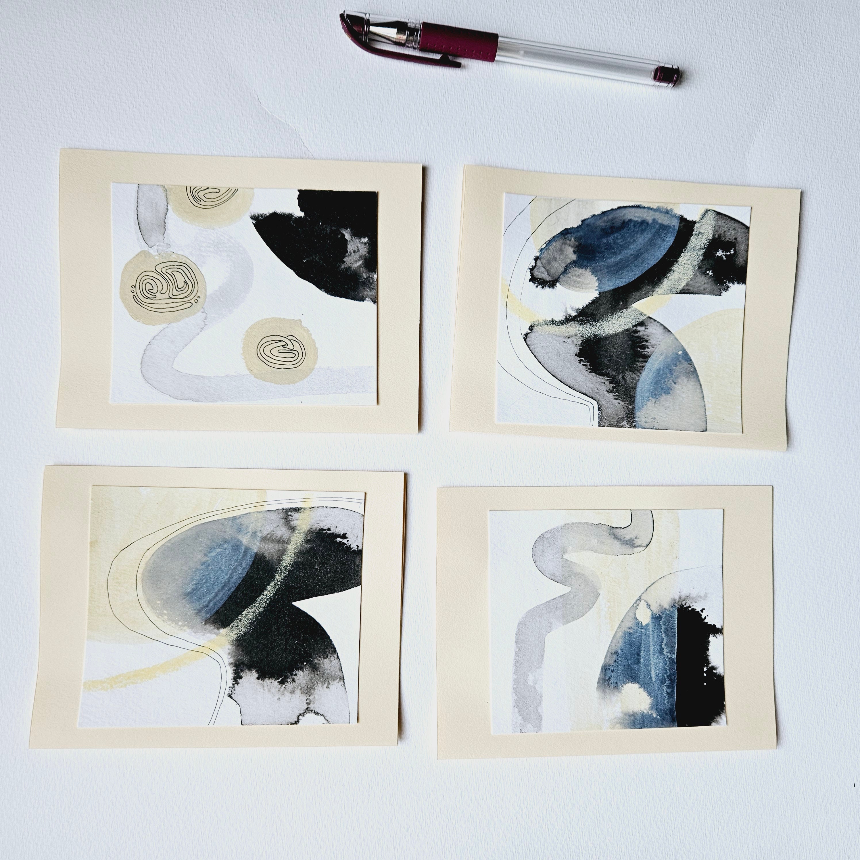 Thank You Cards | Blank Greeting Cards | Set of 6 - Etsy