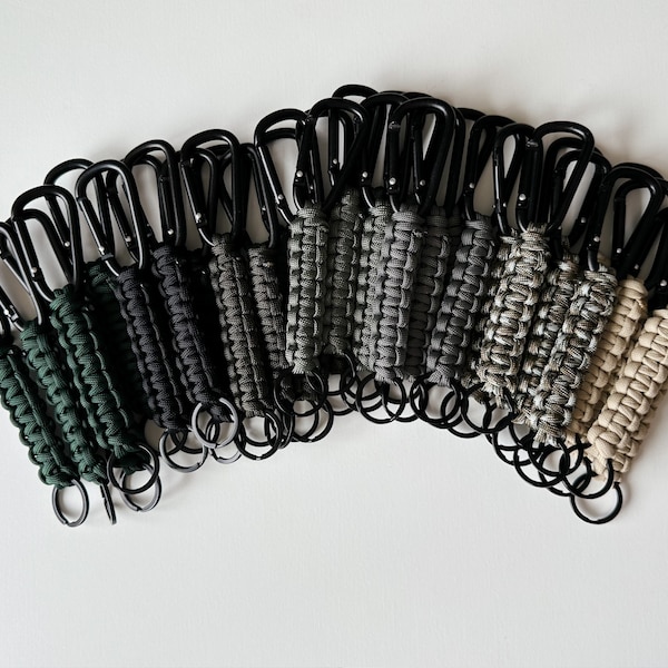 Paracord Keychain for Dad | Tactical Gift Idea | Father's Day Present