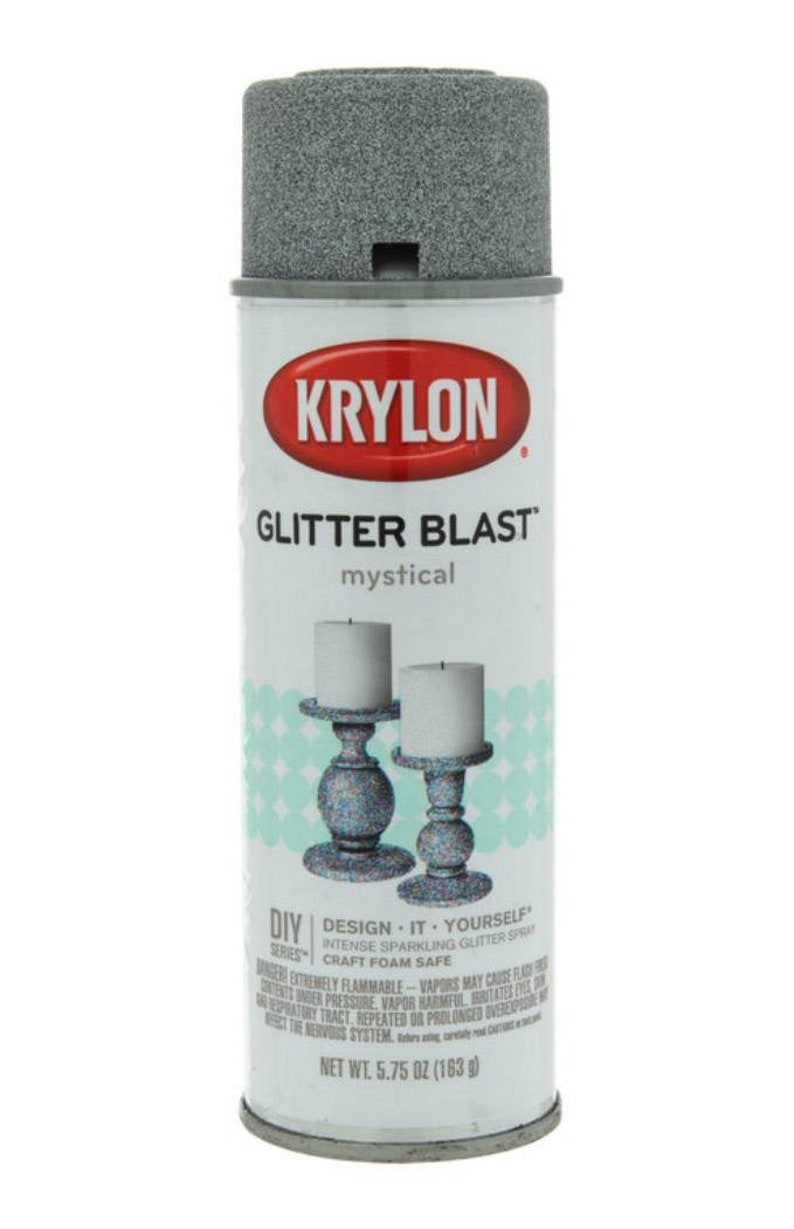 Krylon Glitter Spray Paint for Crafting Projects 12 Etsy