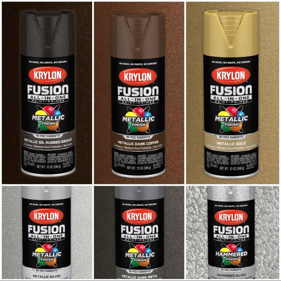 Krylon Spray Paint Krylon Fusion Spray Paint Krylon Etsy