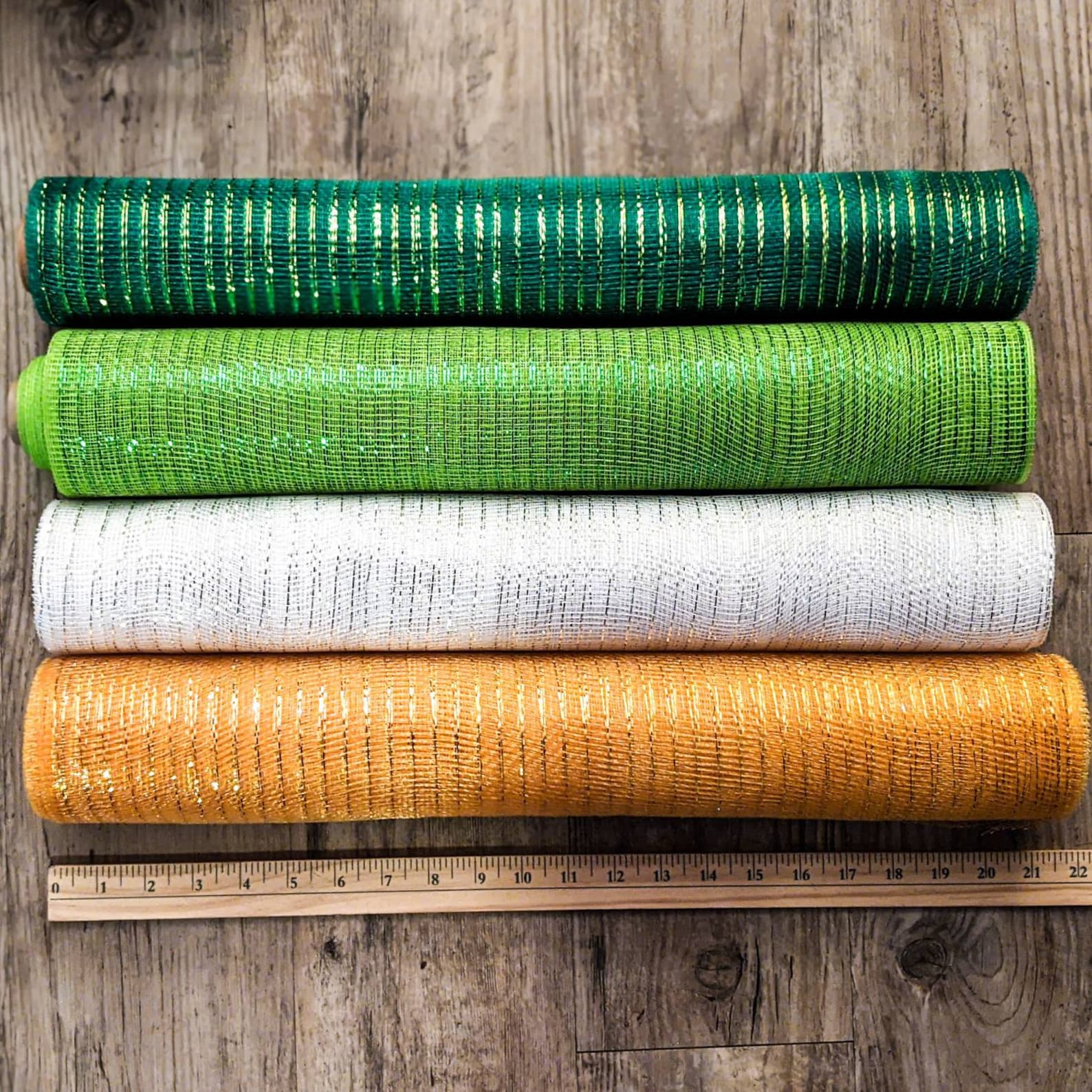 Deco Poly Mesh 21 Inch x 10 Yards Etsy