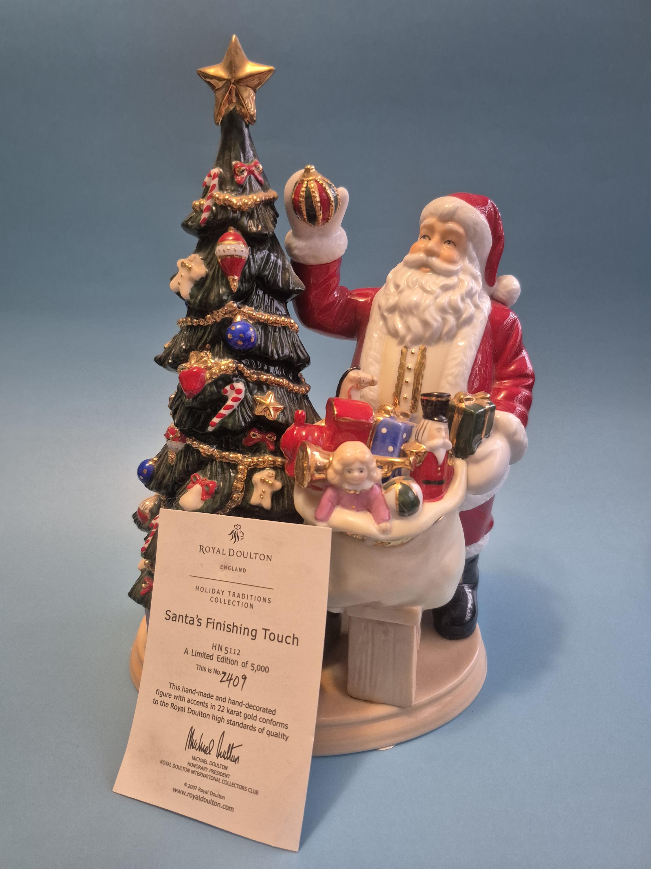 Royal Doulton Santas - Etsy Canada