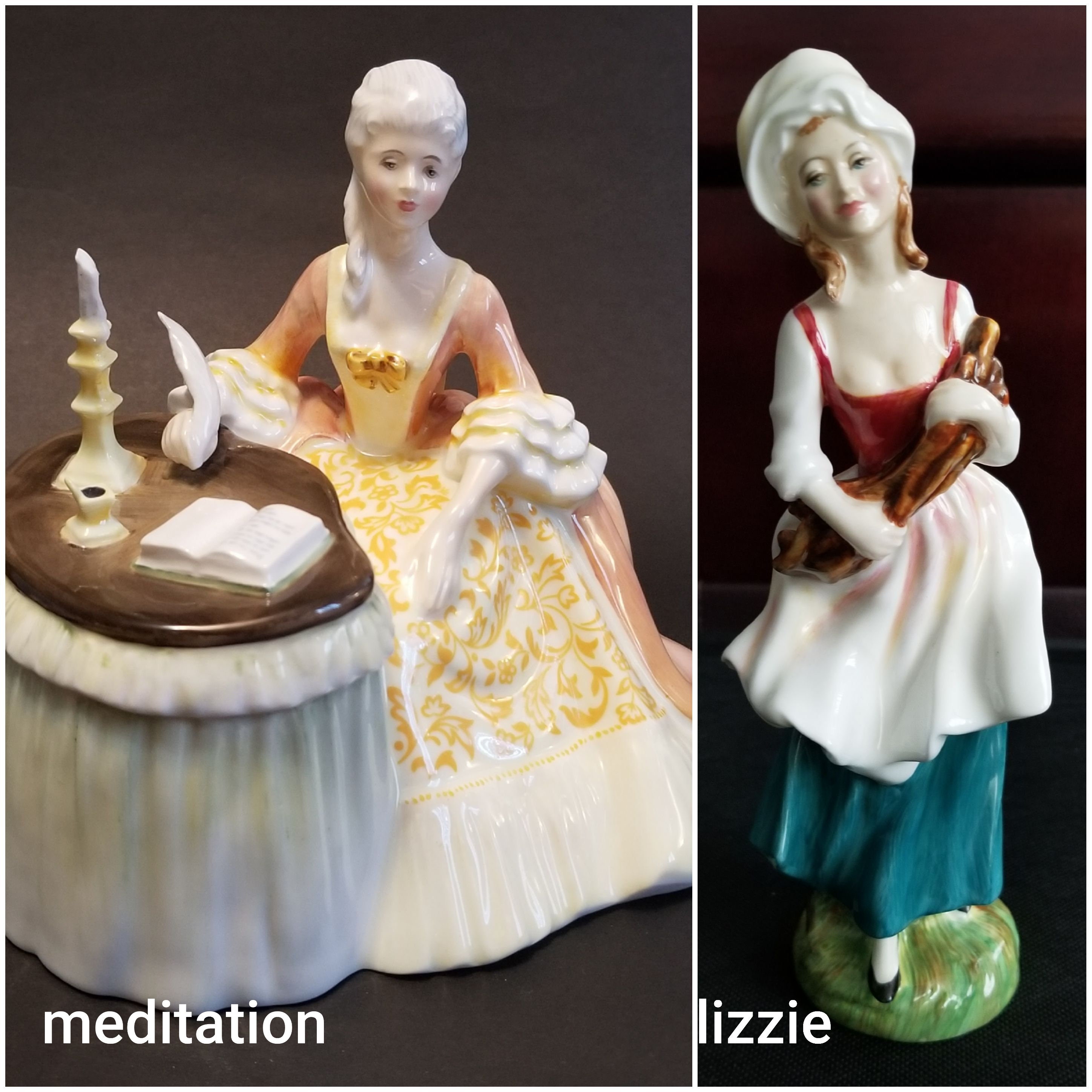 Royal Doulton Vintage Figurines and Pretty ladies collection. Etsy
