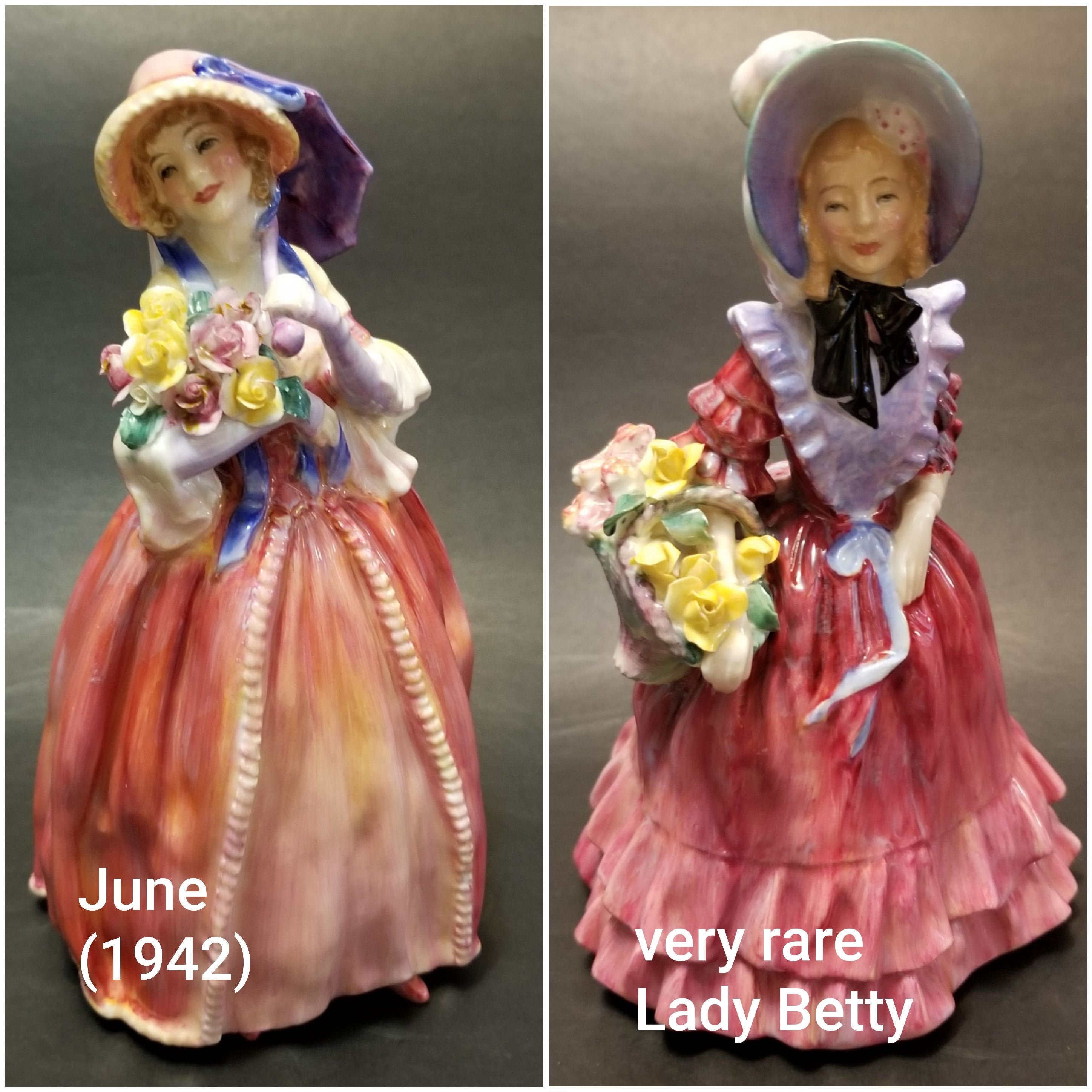 Royal Doulton Vintage Figurines and Pretty ladies collection. Etsy