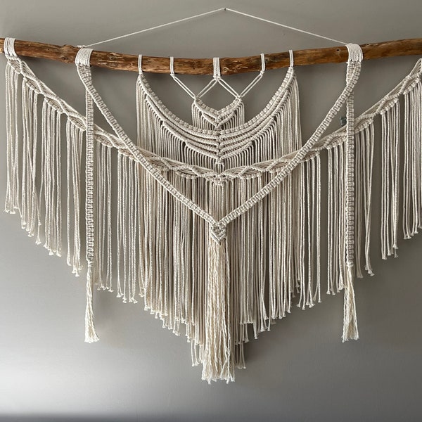 Extra-Large Macrame Wall Hanging, Large layered Macrame, Wall Tapestry, Headboard macrame, Wall Hanging Macrame