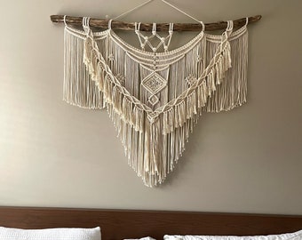 Large Macrame Wall Hanging | Large Wall hanging Macrame | Layered Tapestry | Wall Hanging Macrame