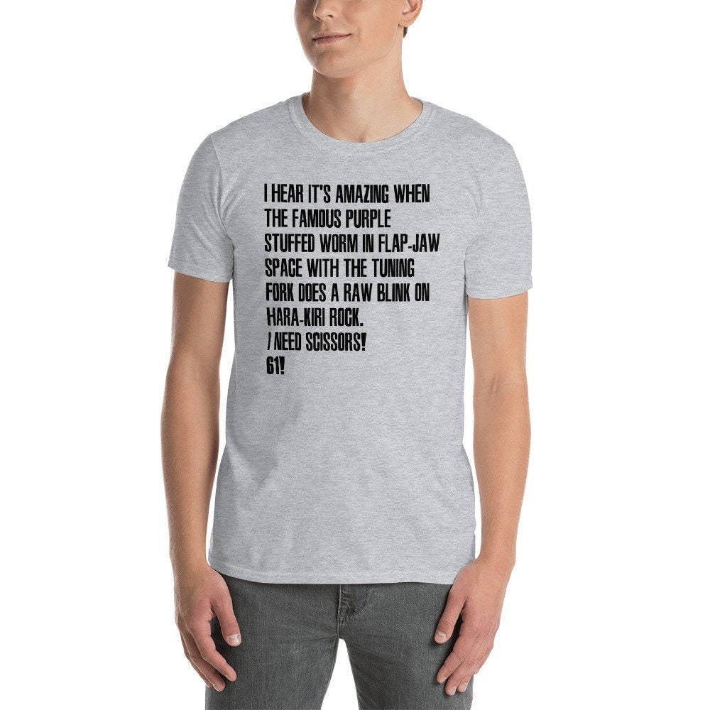 I need Scissors 61 Metal Gear Solid 2 TShirt Etsy