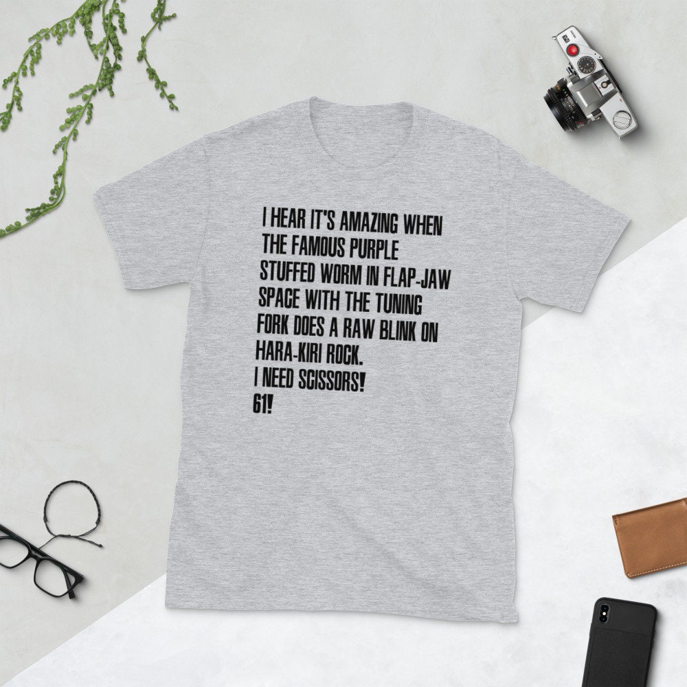 I Need Scissors! 61! Metal Gear Solid 2 T-shirt - Etsy