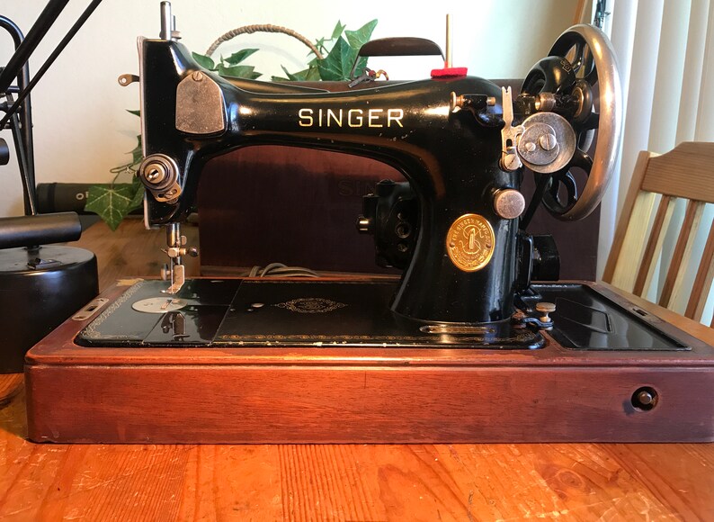 Rare Vintage Singer 128 Sewing Machine | Etsy