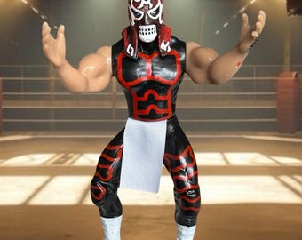 Pentagon Jr luchador figure 7 inches tall