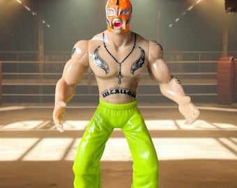 Rey Misterio luchador figure 7 inches tall