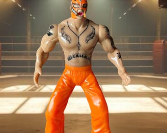 Rey Misterio luchador figure 7 inches tall