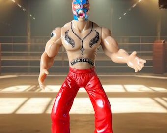Rey Misterio luchador figure 7 inches tall