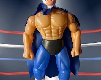 Figura Atlantis Luchador, Héroes de la Lucha Libre, Molde de soplado de 10.5"