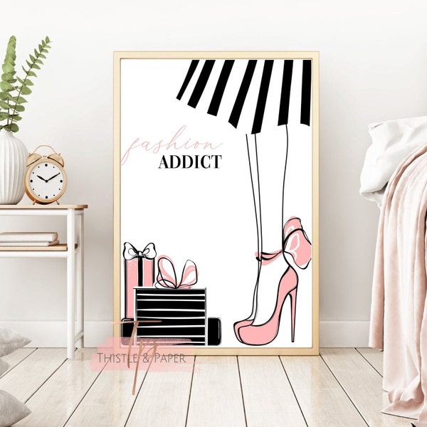 Fashion Wall Art Etsy UK