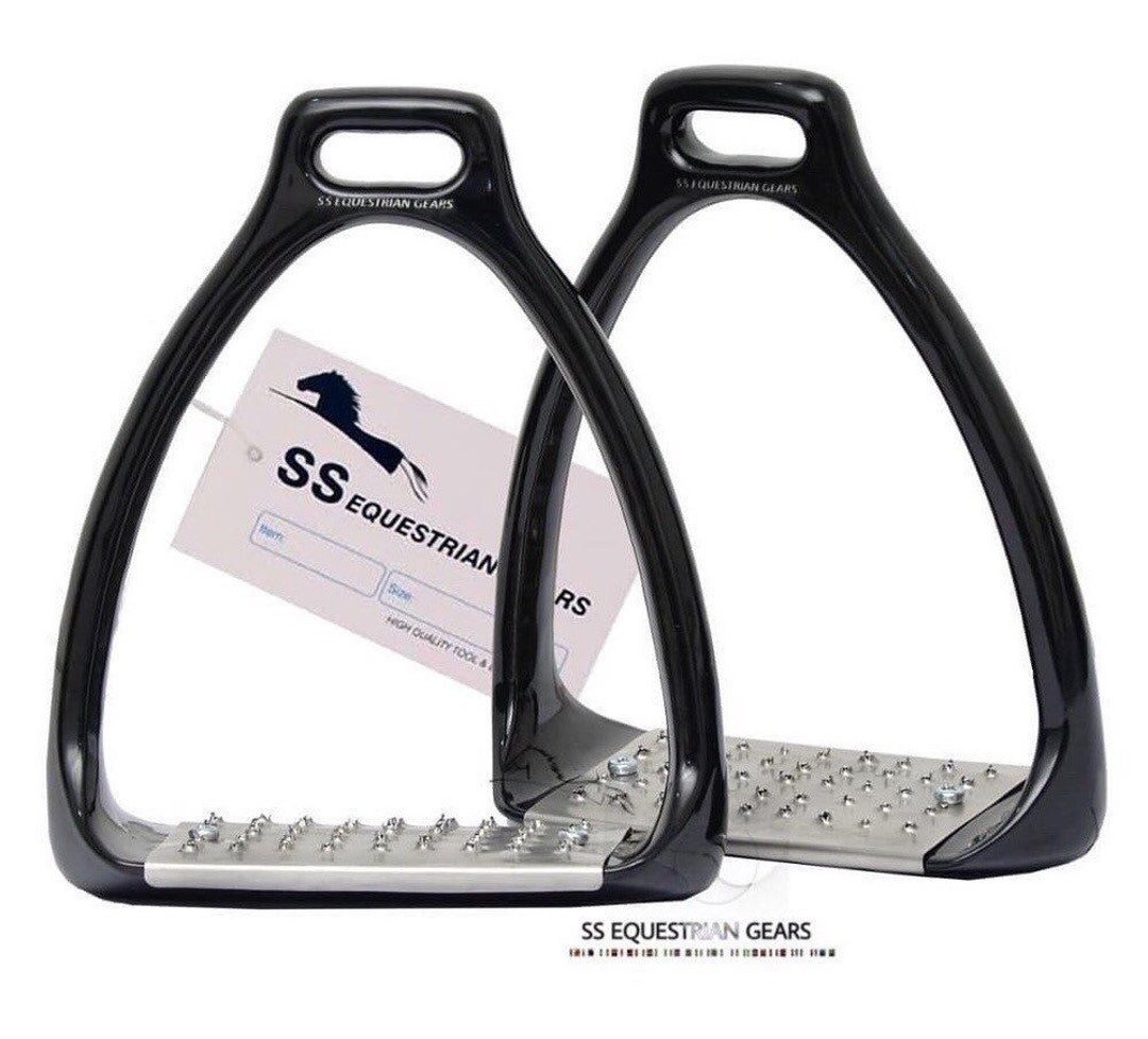 Aluminium Stirrups Cheese Grater Threads Equestrian Horse Etsy UK