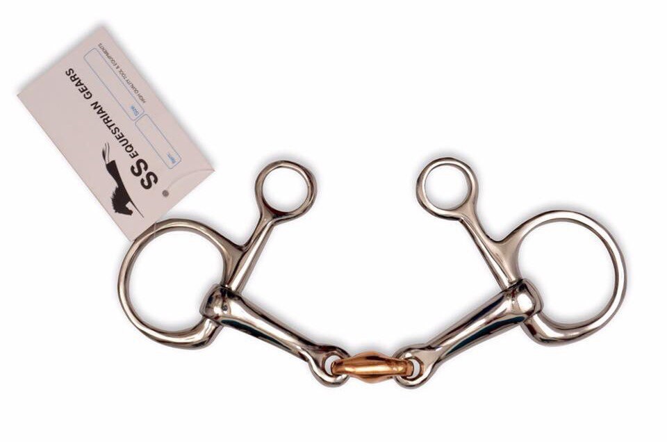 Hanging Cheek Baucher Copper Lozenge Joint Horse Bits 5 Etsy