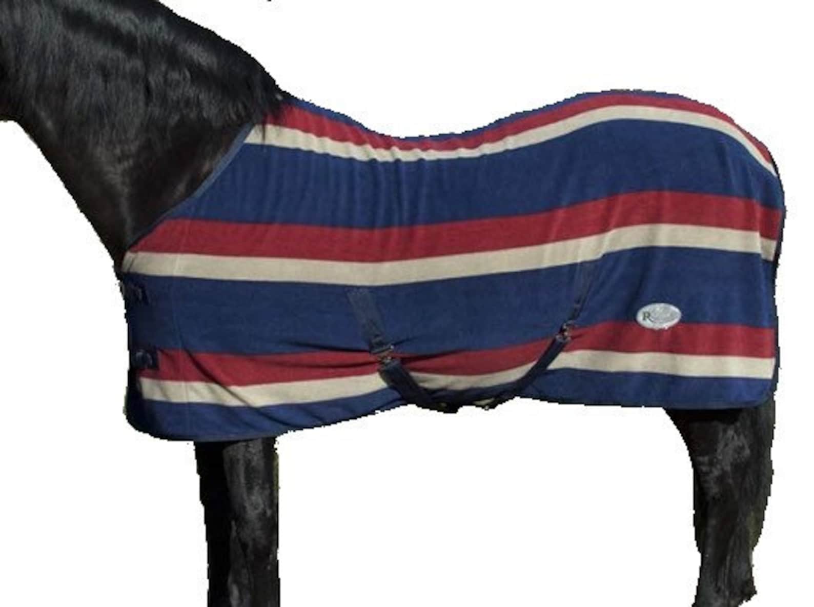 Fleece Rug 49 Size Horse Rugs Burgundy Stripes Etsy