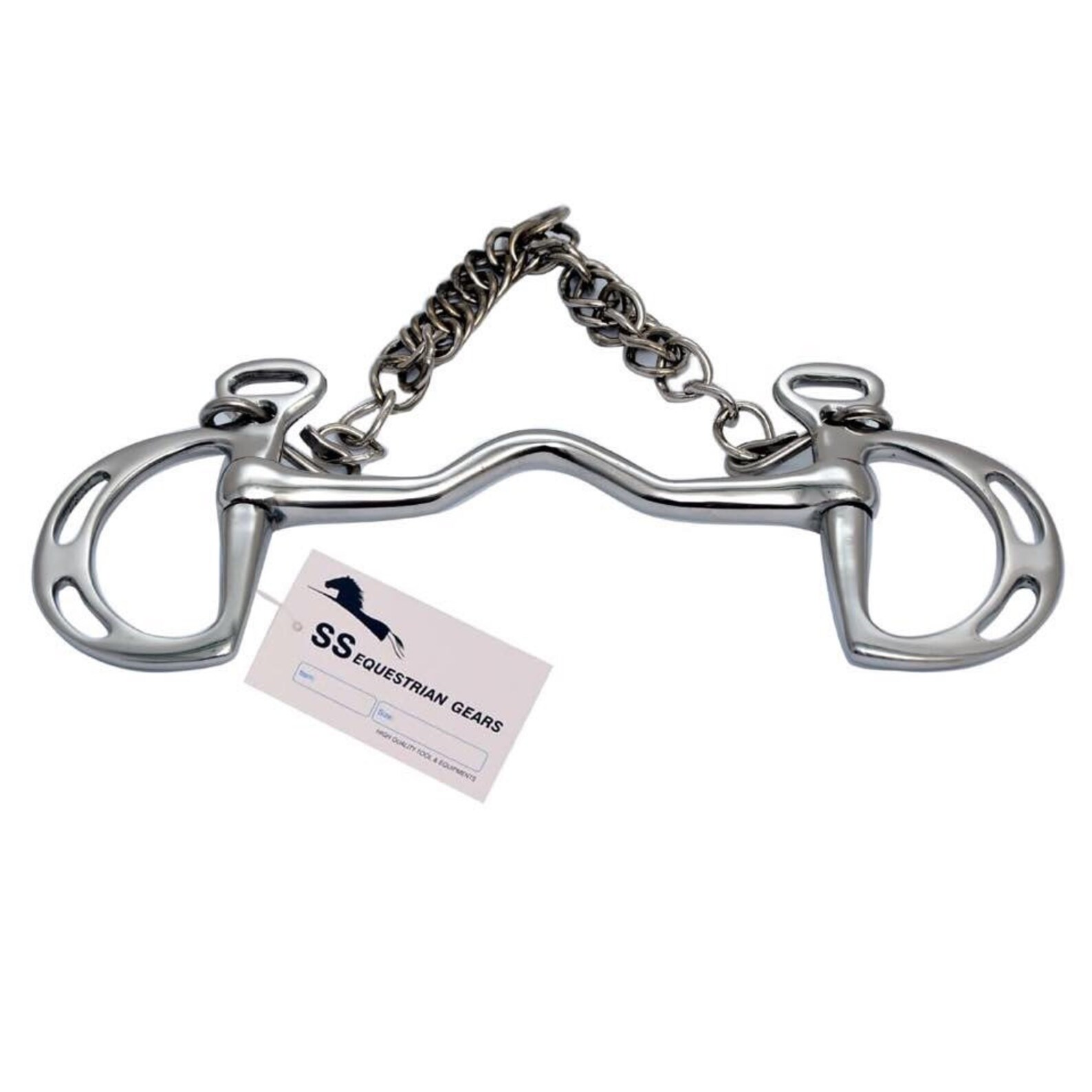 Kimberwick Bit Horse Bit Stainless Steel Medium/low Port Bit Etsy