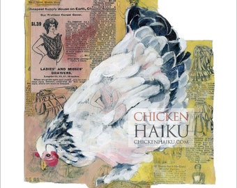 Chicken Haiku Notecards - Wind Blusters