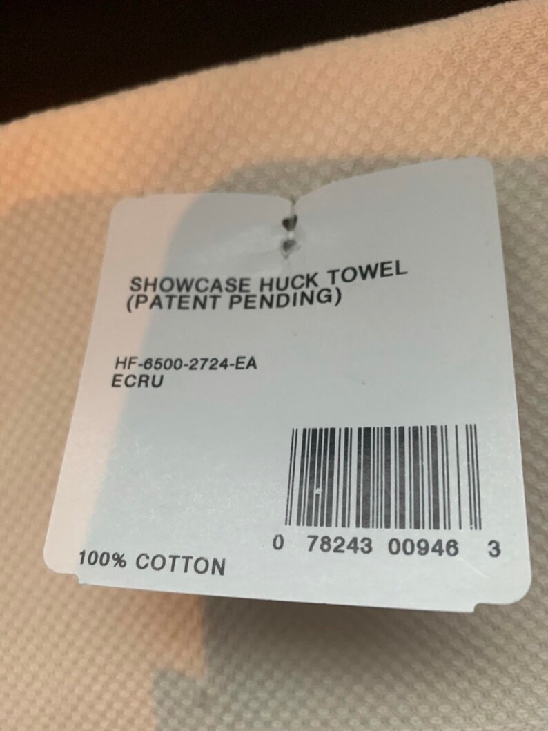 Cross Stitch Fabric Hand Towel