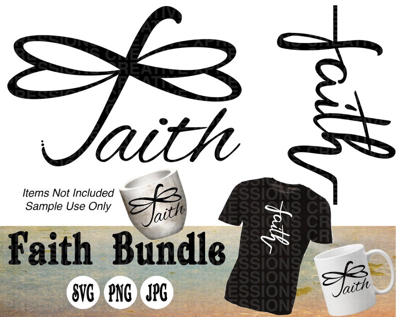 Download Faith Bundle SVG faith cross svg faith dragonfly svg faith ...