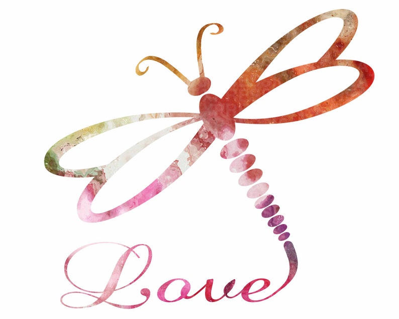 Download View Dragonfly Love Svg Png PSD Mockup Templates