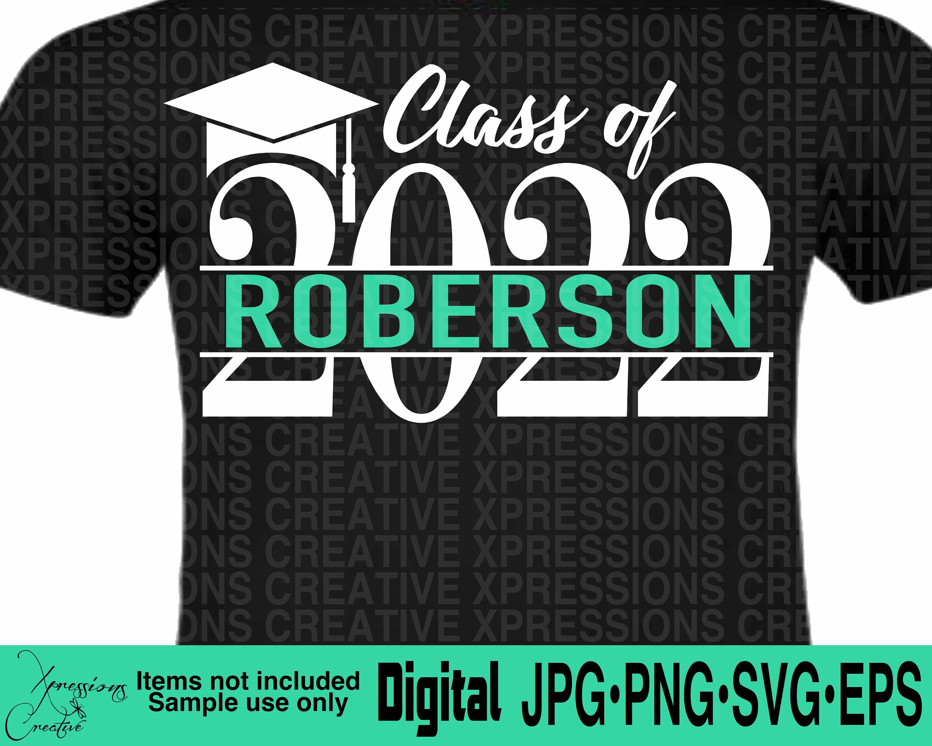 Senior svg Class of 2022 svg 2022 Split Monogram svg | Etsy