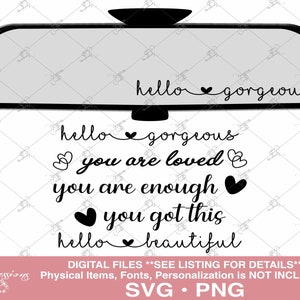 Achteruitkijkspiegel sticker bundel, spiegel sticker svg, autoruit sticker svg, bevestiging spiegel stickers, mooie svg, prachtige svg, svg bundel