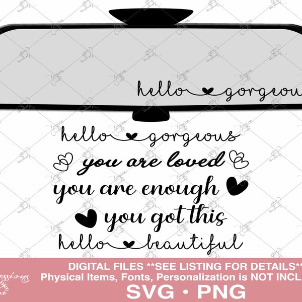 Mirror Wall Decal Etsy