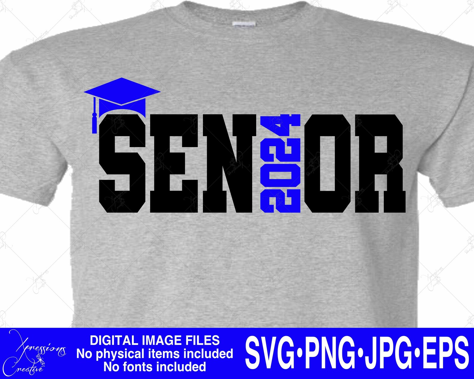 Senior 2024 Svg Class of 2024 2024 Graduate Seniors Etsy