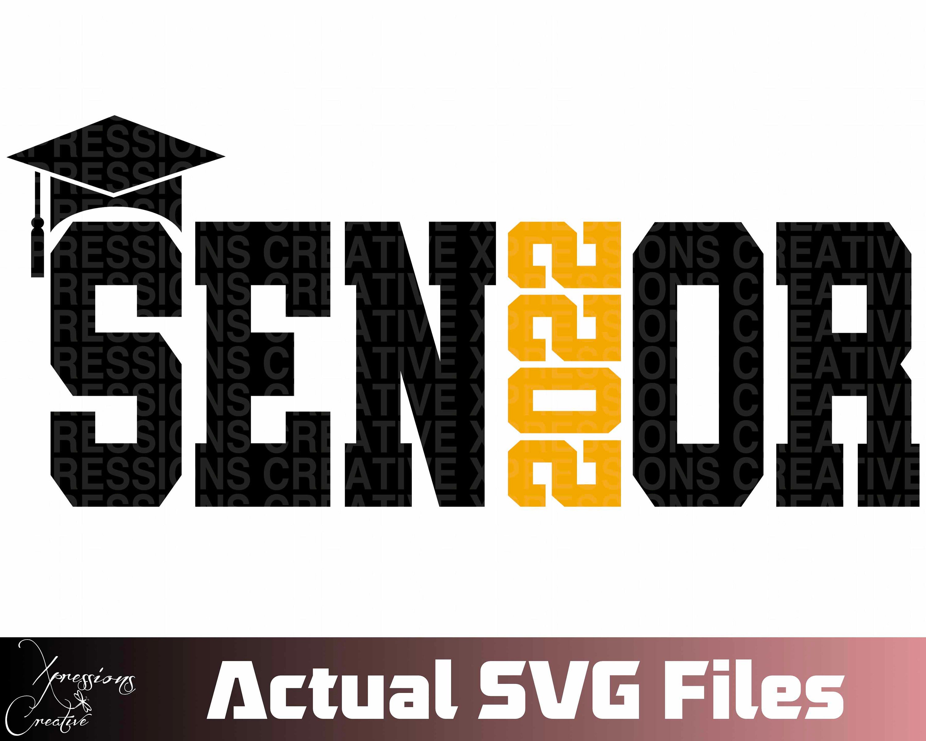 Senior 2022 Svg Class Of 2022 2022 Graduate Seniors Etsy