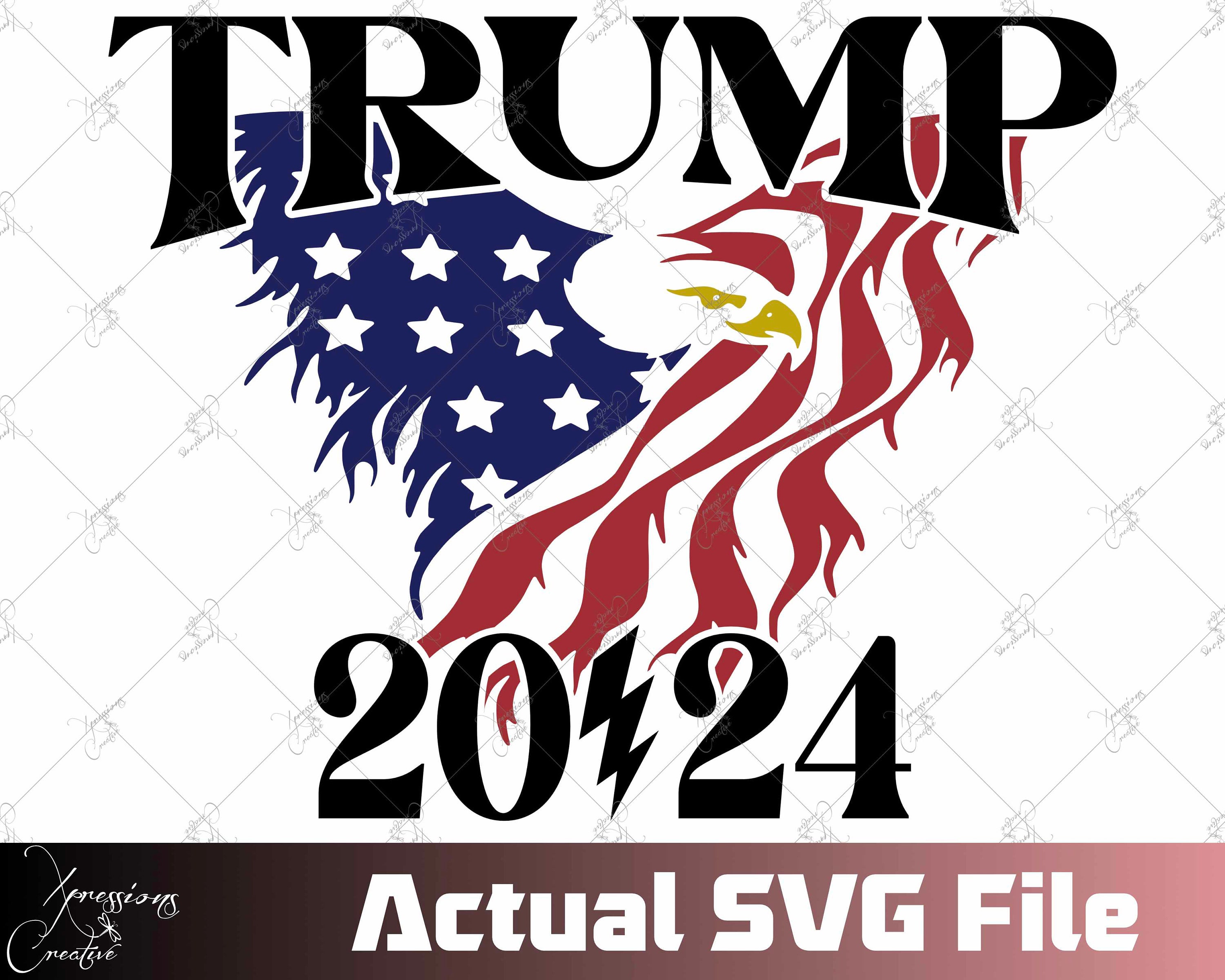 Trump 2024 Svg Trump Eagle 2024 PNG Trump Svg FJB Lets Go Etsy Ireland
