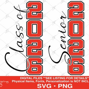 Senior 2026 svg, Class of 2026 svg, Senior Class of 2026 svg bundle, 2026 Graduate, 2026 Graduation, Senior Class of 2026 PNG, Vertical svg