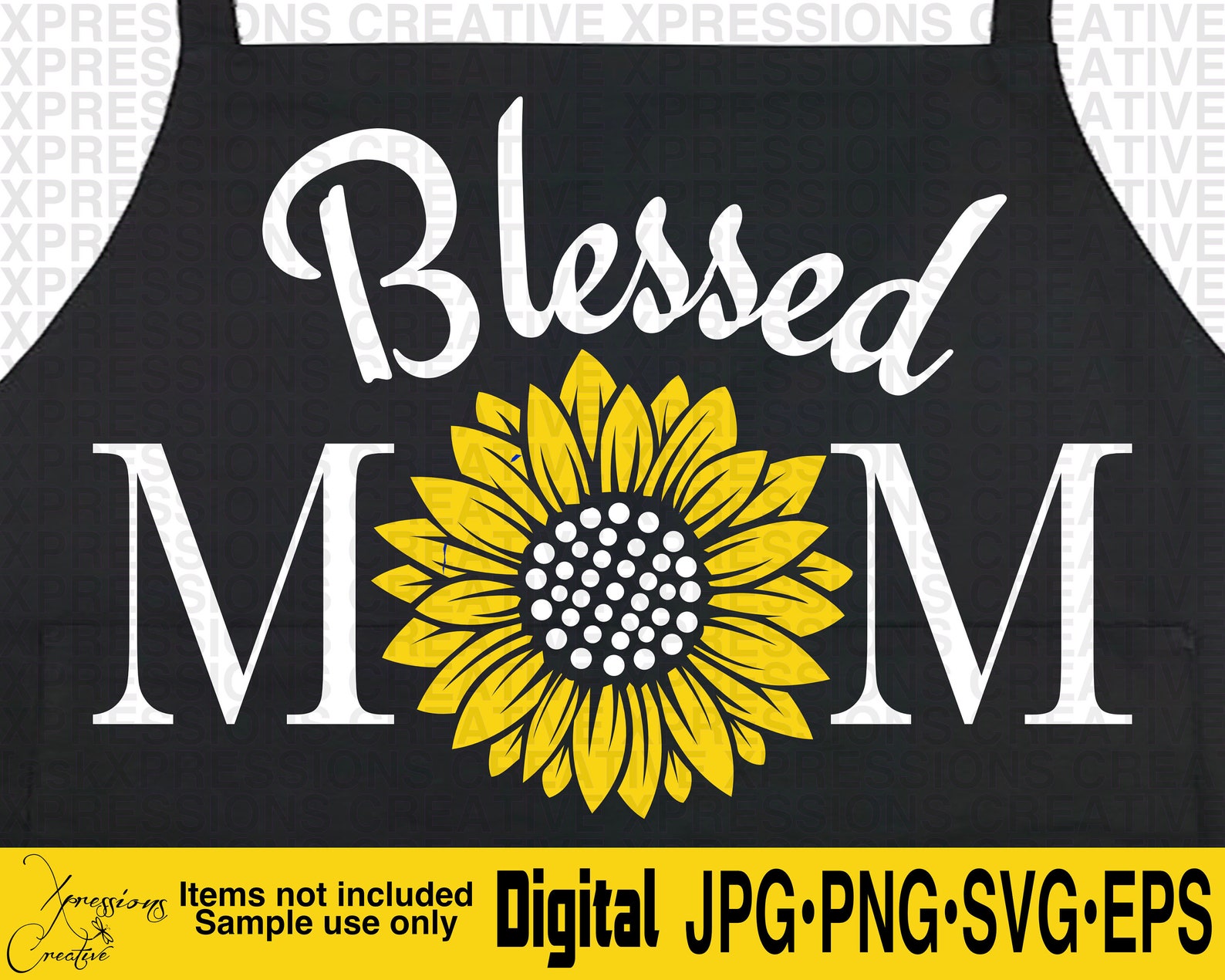 Download Blessed Mom svg Mom svg Sunflower svg Sunflowers svg Mom | Etsy