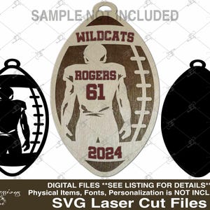 Fußball svg, Fußballspieler svg, Laser Fußball Ornament, personalisierter Fußballspieler, benutzerdefinierte Fußballspieler Ornament, Laser Vorlage