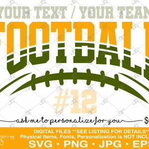 Calcio svg, Calcio di squadra personalizzato svg, cheerleader svg, Maglietta da calcio svg, Calcio personalizzato svg, Modello da calcio svg, Mascotte svg