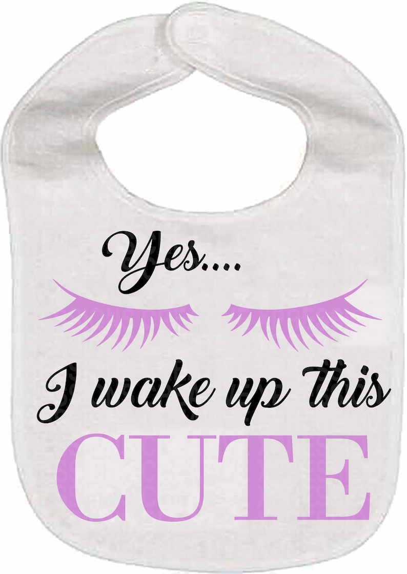Download Funny Baby SVG Baby Girl svg Baby SVG girl Baby Girl Bib | Etsy