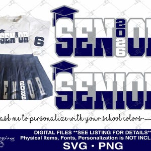 Bundle Svg Senior 2026, Svg split Senior 2026, ensemble jupe Senior Svg, Svg 2026 diplômé, DTF 2026, Obtention du diplôme 2026, Svg Senior 2026, jupe